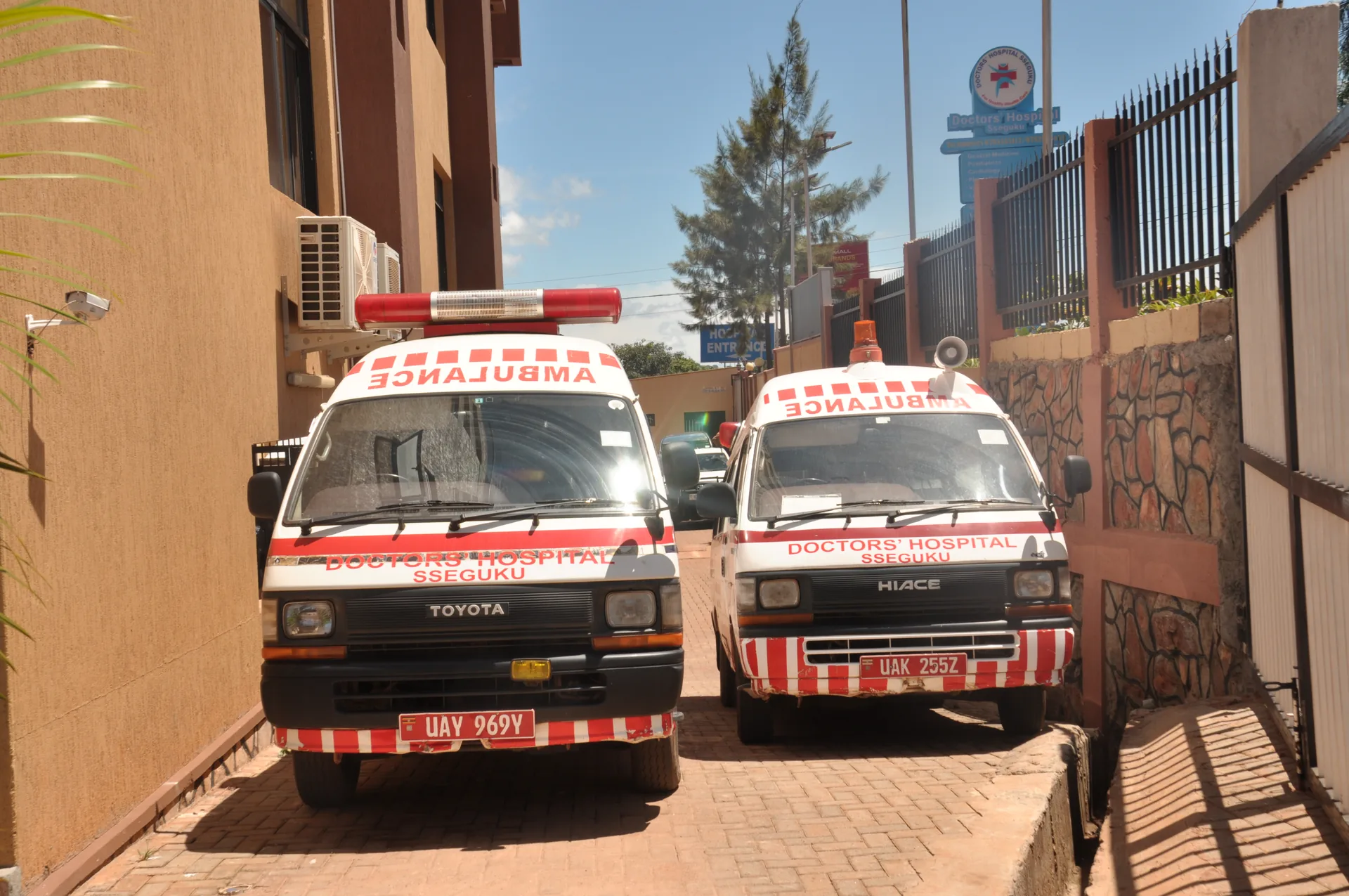 Hospital ambulance support
