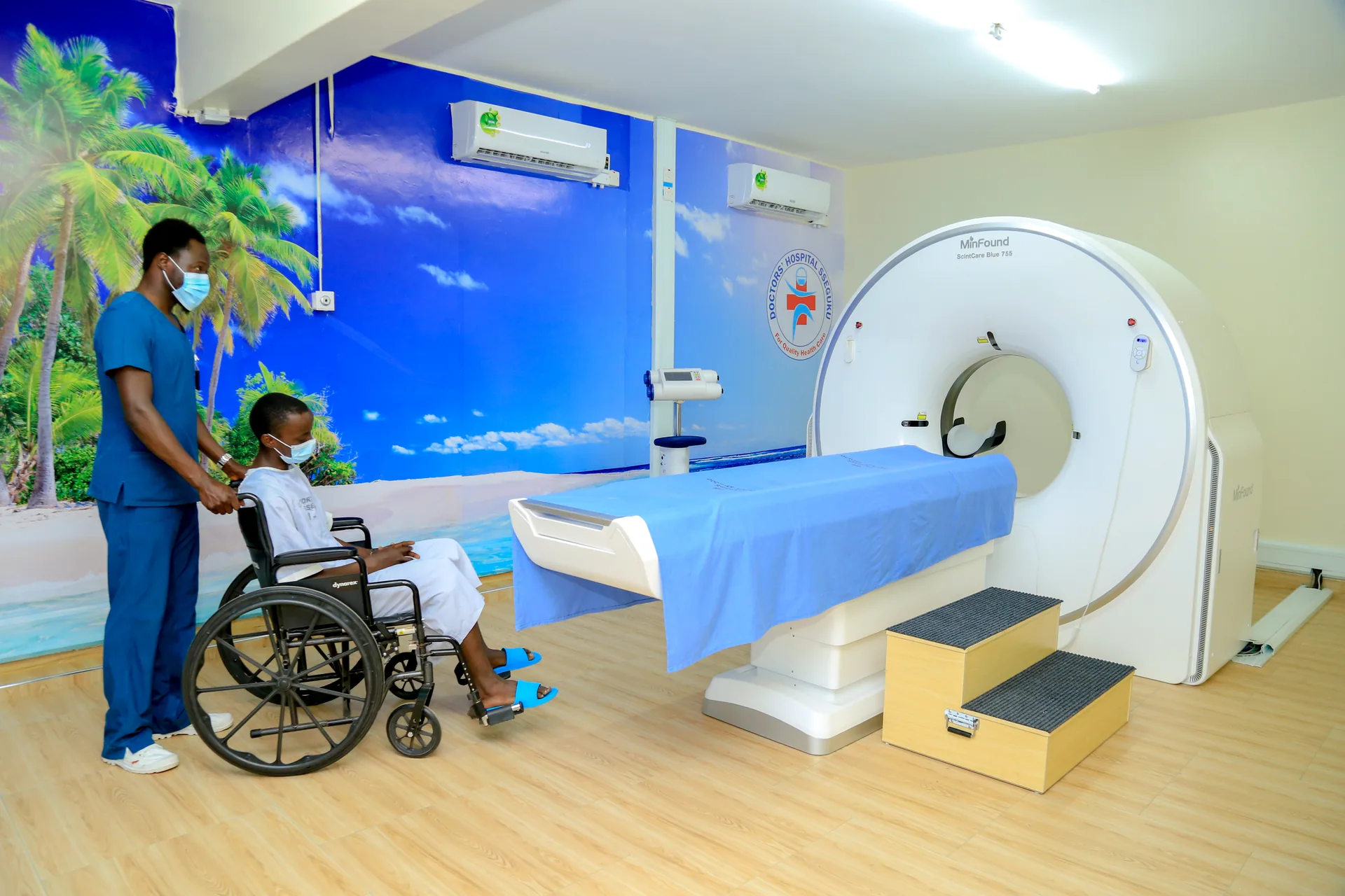CT scanner at Doctors Hospital Sseguku