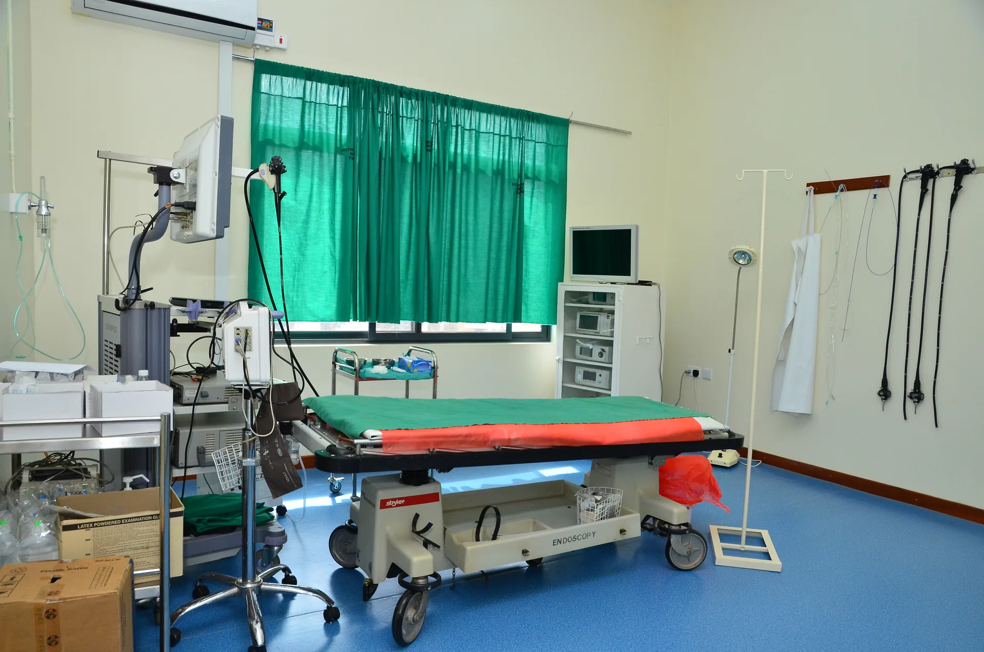 The endoscopy suite