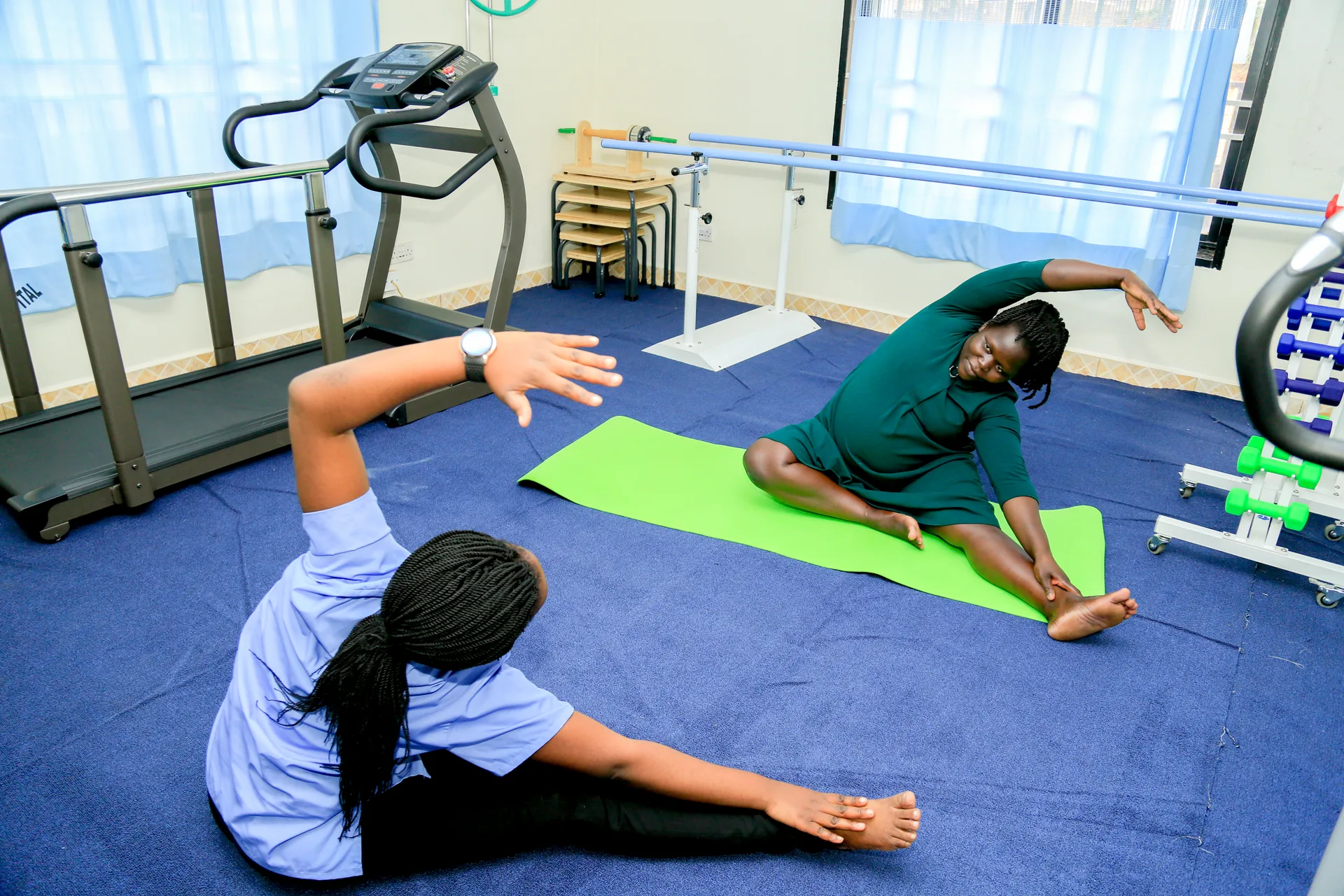 Guided physiotherapy and recovery support